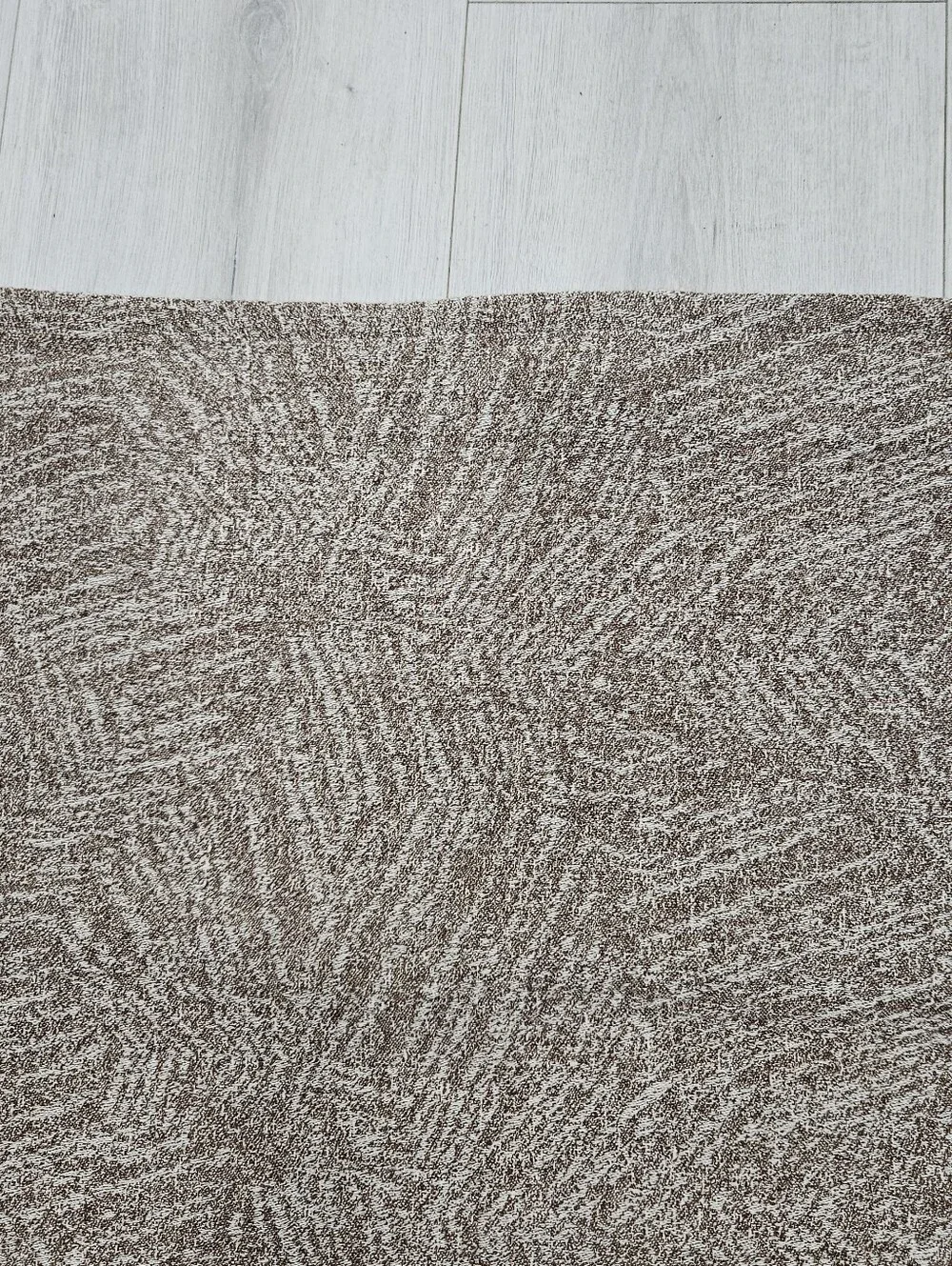 Hotel Collection Woodgrain King Pillow Shams 100% Cotton Hazelnut Cream NWOT